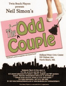 2012 - The Female Odd Couple